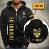 Veste à capuche zippée FC Lorient