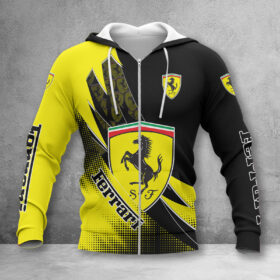 Hoodie zippé Ferrari