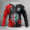 Hoodie zippé Alfa Romeo