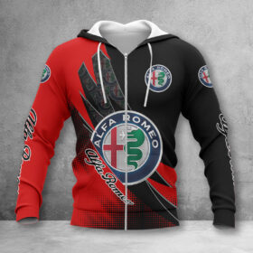 Hoodie zippé Alfa Romeo