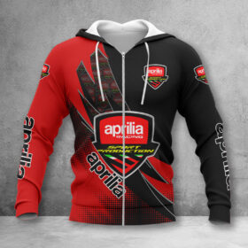 Hoodie zippée Aprilia
