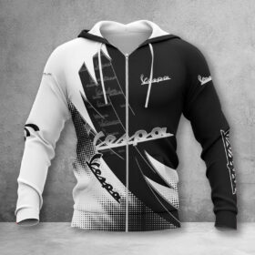 Hoodie zippée Vespa