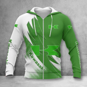 Hoodie zippée Kawasaki