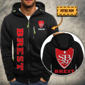 Veste à capuche zippée Stade Brestois 29