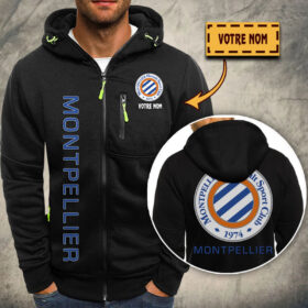 Veste à capuche zippée Montpellier HSC