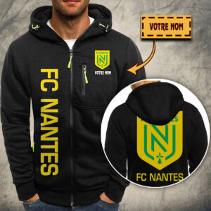 Veste à capuche zippée FC Nantes