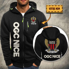 Veste à capuche zippée OGC Nice