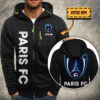 Veste à capuche zippée Paris FC