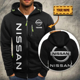 Veste à capuche zippée Nissan
