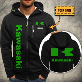 Veste à capuche zippée Kawasaki