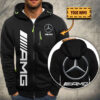 Veste à capuche zippée Mercedes-AMG