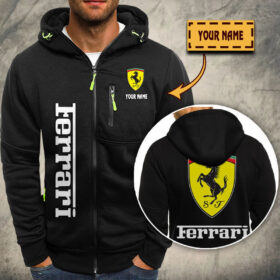 Veste à capuche zippée Ferrari