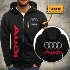 Veste à capuche zippée Audi