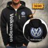 Veste à capuche zippée Volkswagen