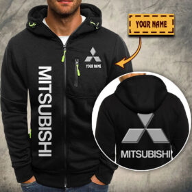 Veste à capuche zippée Mitsubishi