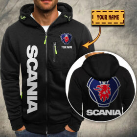 Veste à capuche zippée Scania