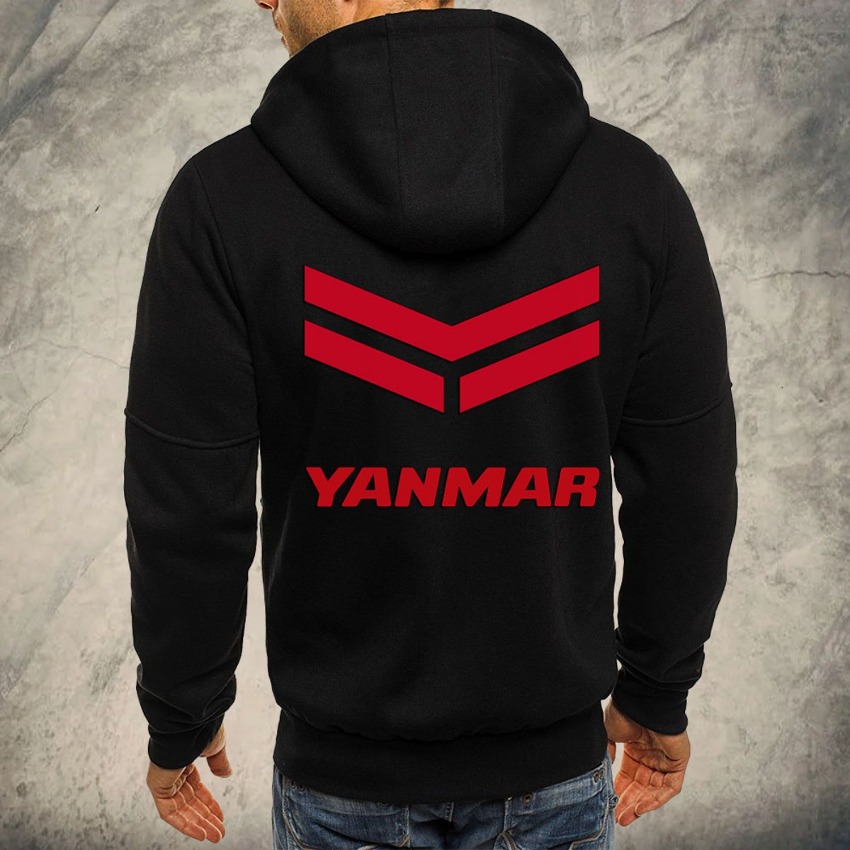 Veste à capuche zippée Yanmar – Image 3
