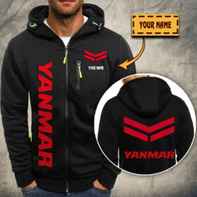 Veste à capuche zippée Yanmar