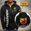 Veste à capuche zippée Abarth