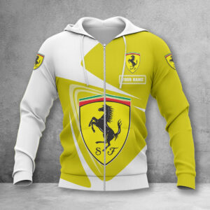 Hoodie zippé Ferrari