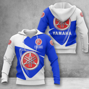 Sweat à capuche Yamaha Blue