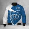 Blouson bomber Toyota Blue