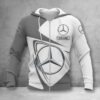 Hoodie zippé Mercedes-Benz White