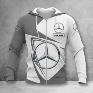 Hoodie zippé Mercedes-Benz White