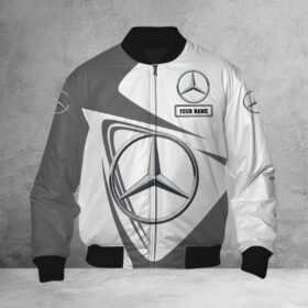 Blouson bomber Mercedes-Benz White