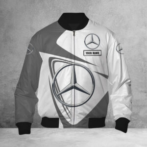 Blouson bomber Mercedes-Benz White