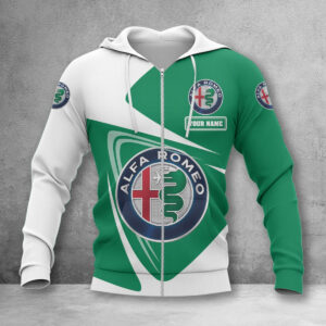 Hoodie zippé Alfa Romeo
