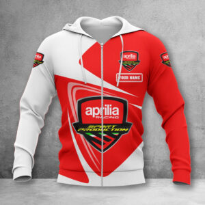 Hoodie zippée Aprilia