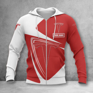 Hoodie zippé Tesla