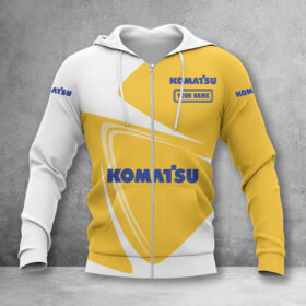 Hoodie zippée Komatsu