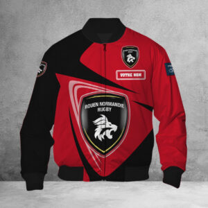 Blouson bomber Rouen Normandie Rugby