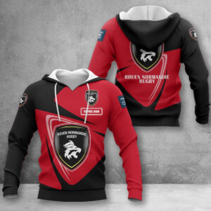 Sweat à capuche Rouen Normandie Rugby