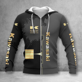 Hoodie zippée Kawasaki