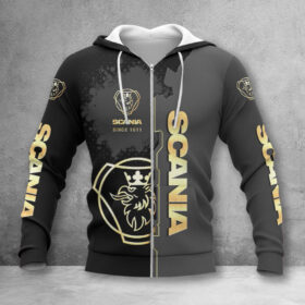 Hoodie zippé Scania