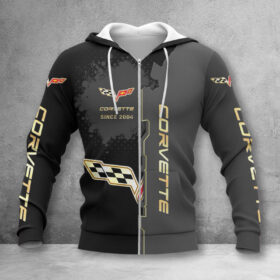Hoodie zippé Corvette C6