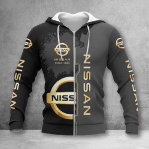 Hoodie zippé Nissan