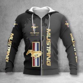 Hoodie zippé Ford Mustang