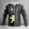 Hoodie zippé Peugeot