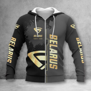 Hoodie zippée Belarus