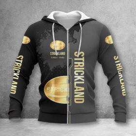 Hoodie zippée Strickland