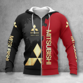 Hoodie zippé Mitsubishi