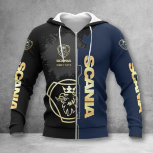 Hoodie zippé Scania
