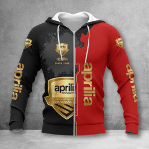 Hoodie zippée Aprilia