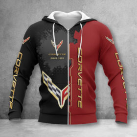 Hoodie zippé Chevrolet Corvette