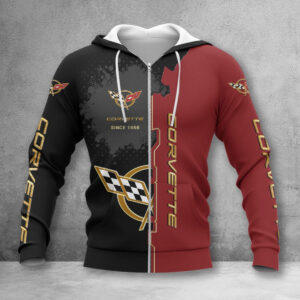 Hoodie zippé Corvette C5