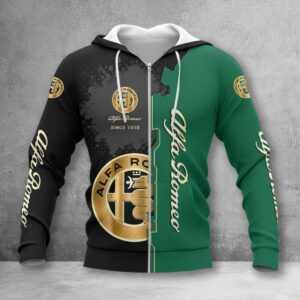 Hoodie zippé Alfa Romeo